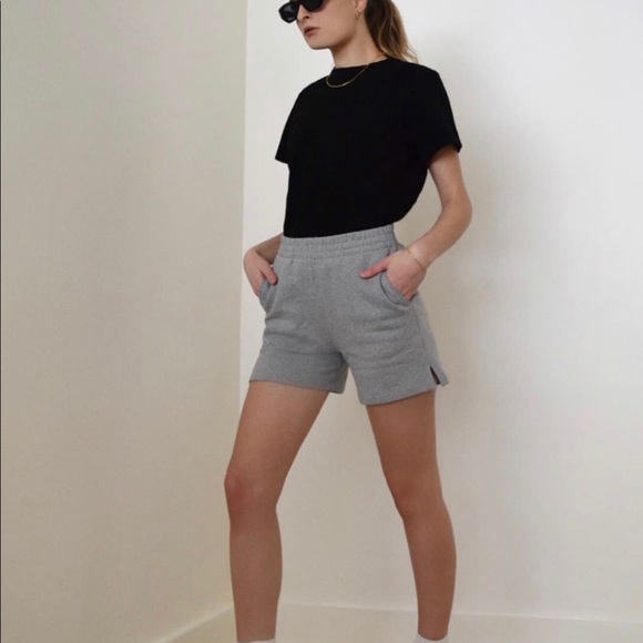 reformation brooks classic sweat short